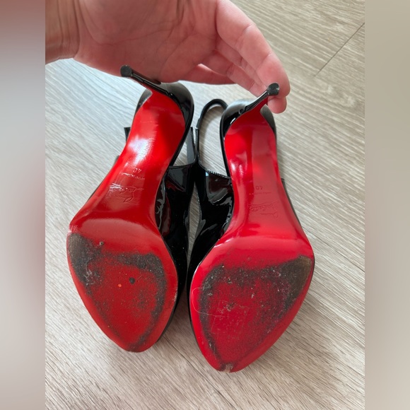Louboutin size 40 - Hot Chick Sling Alta - Picture 11 of 17